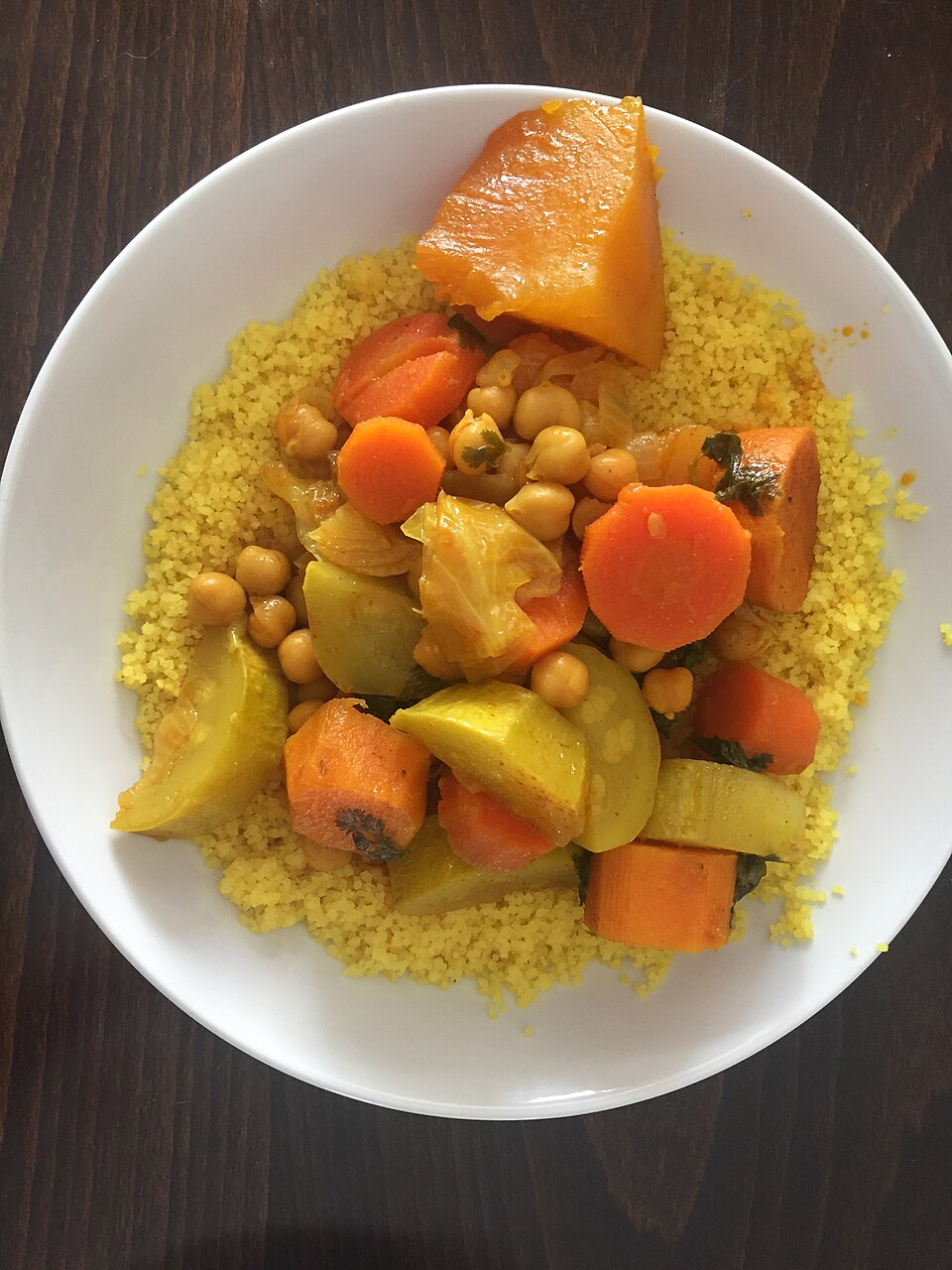 Couscous marocain au poulet